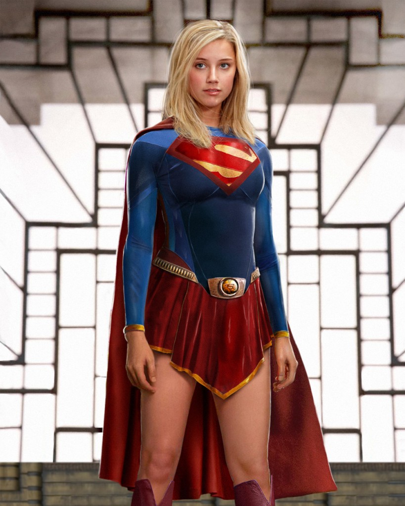 Amber Heard as Supergirl