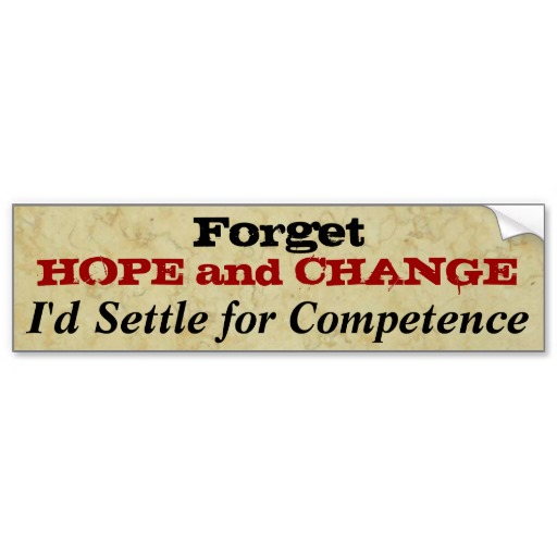 FORGET HOPE AND CHANGE