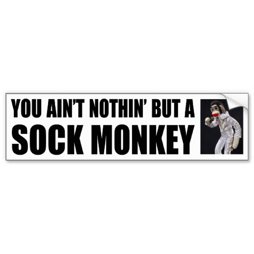 SOCK MONKEY