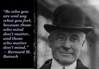 Thought Rot Thoughts – Bernard Baruch