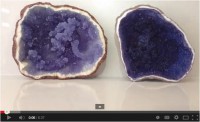 To the naked eye, these appear like common geodes, but you won’t believe what they really are.