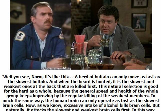 Cliff, Norm and Beer