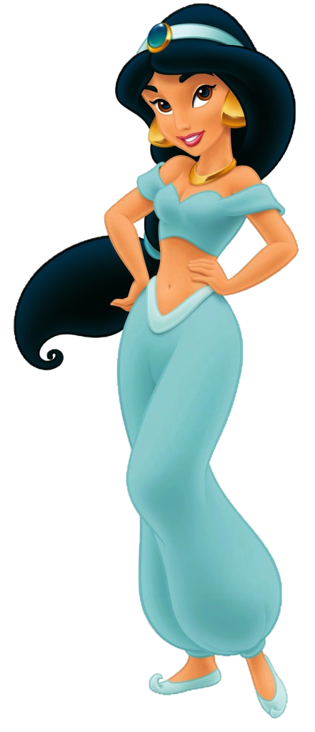 Princess Jasmine in Blue Princess Jasmine in Blue