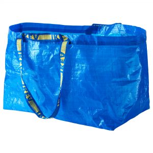 Ikea Blue Tote Bag