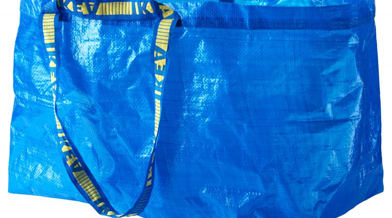 Ikea Blue Tote Bag