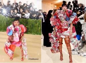 Rihanna's look at the 2017 Met Gala.