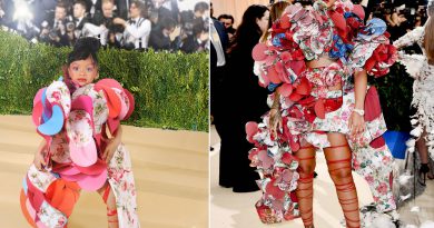Rihanna's look at the 2017 Met Gala.