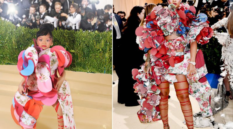 Rihanna's look at the 2017 Met Gala.