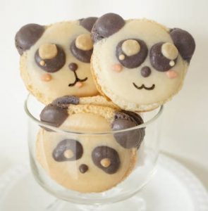 Panda Macarons